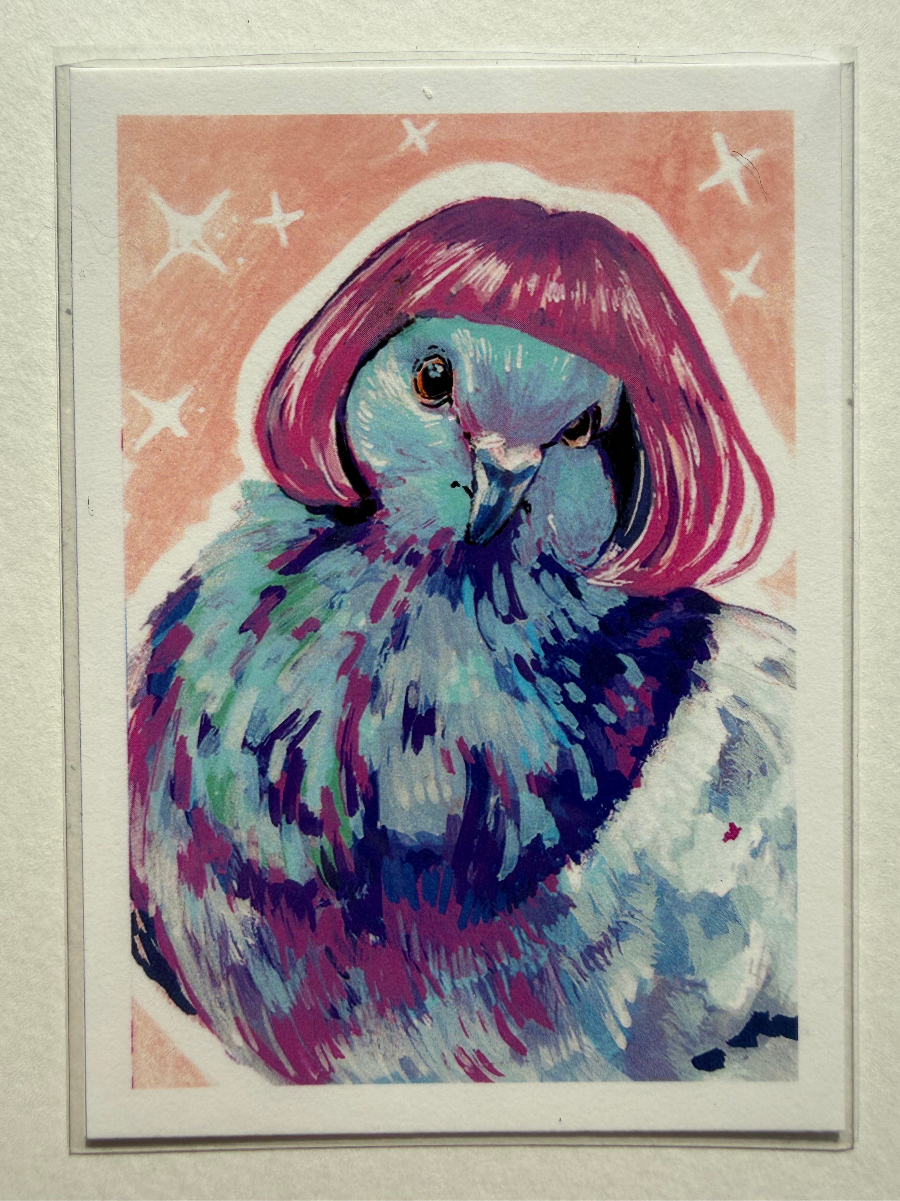 Bob Pidge N.1 | Giclée ACEO Art Print