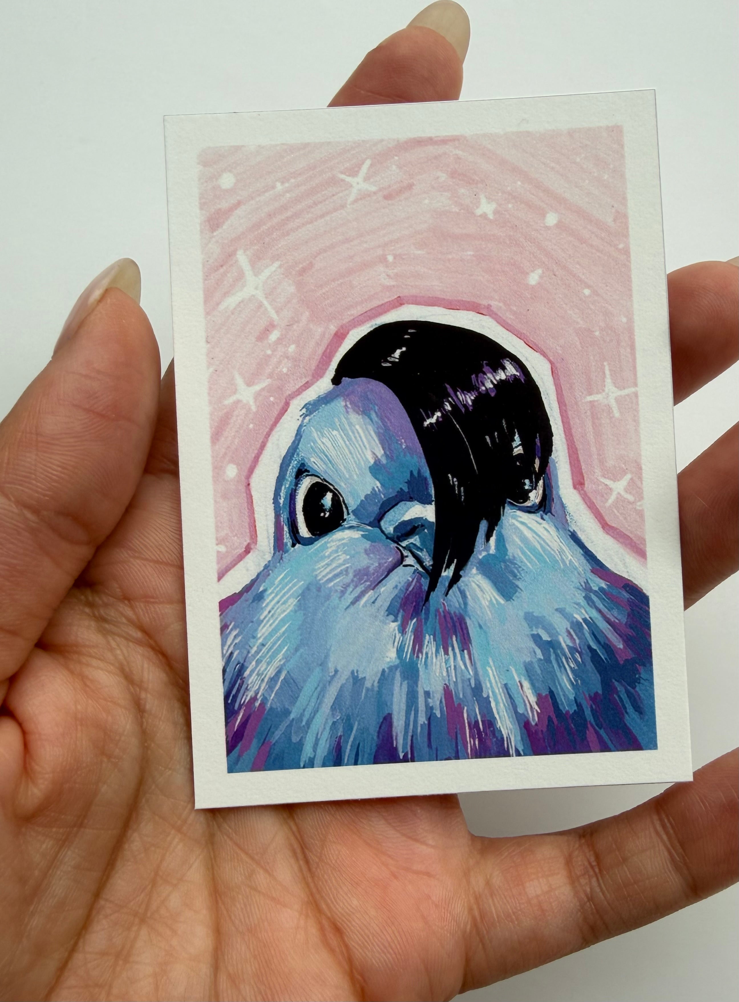 Emo Pidge No.2 | Giclée ACEO Art Print