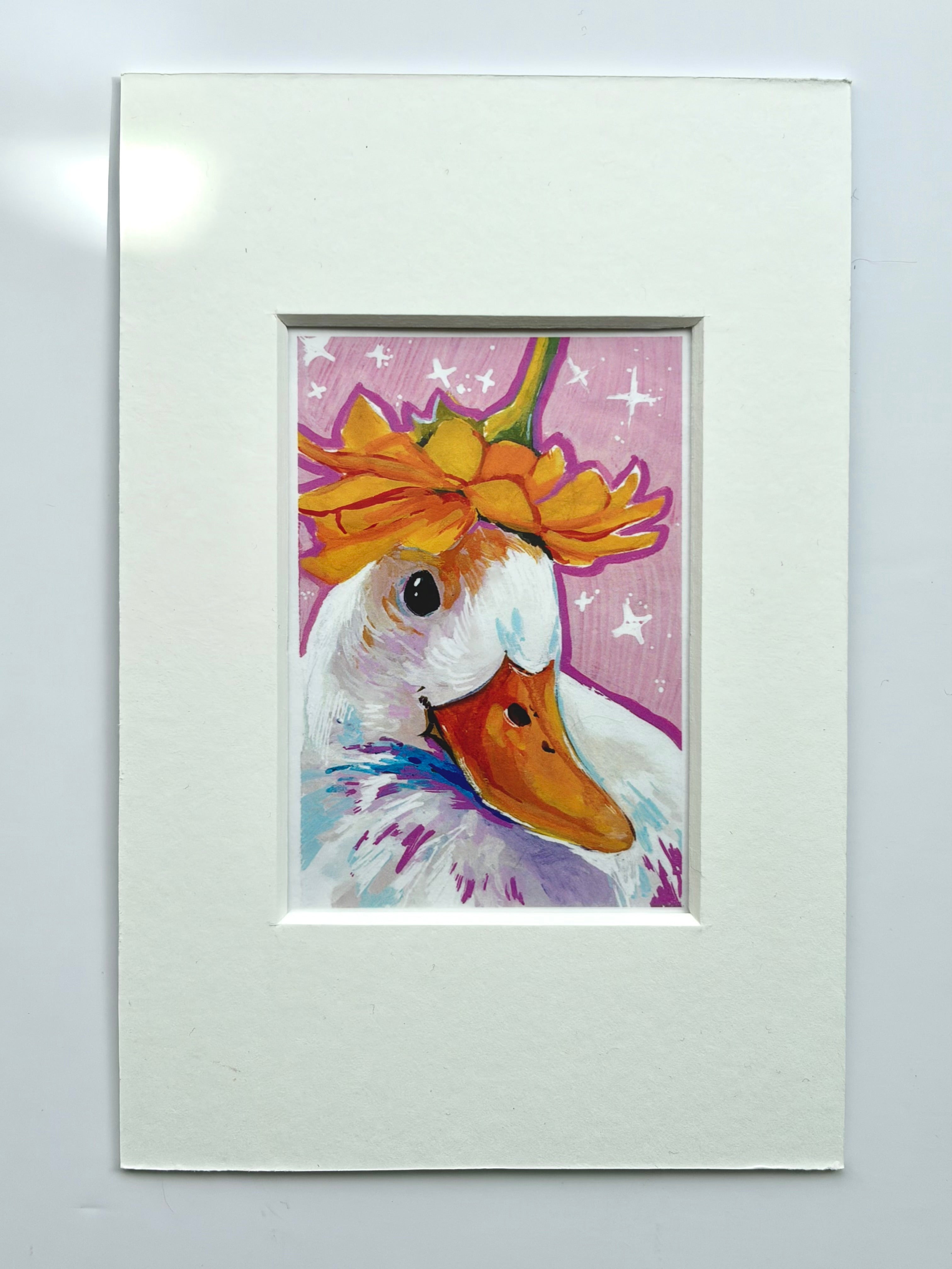 Duck Series N.4 | Giclée ACEO Art Print