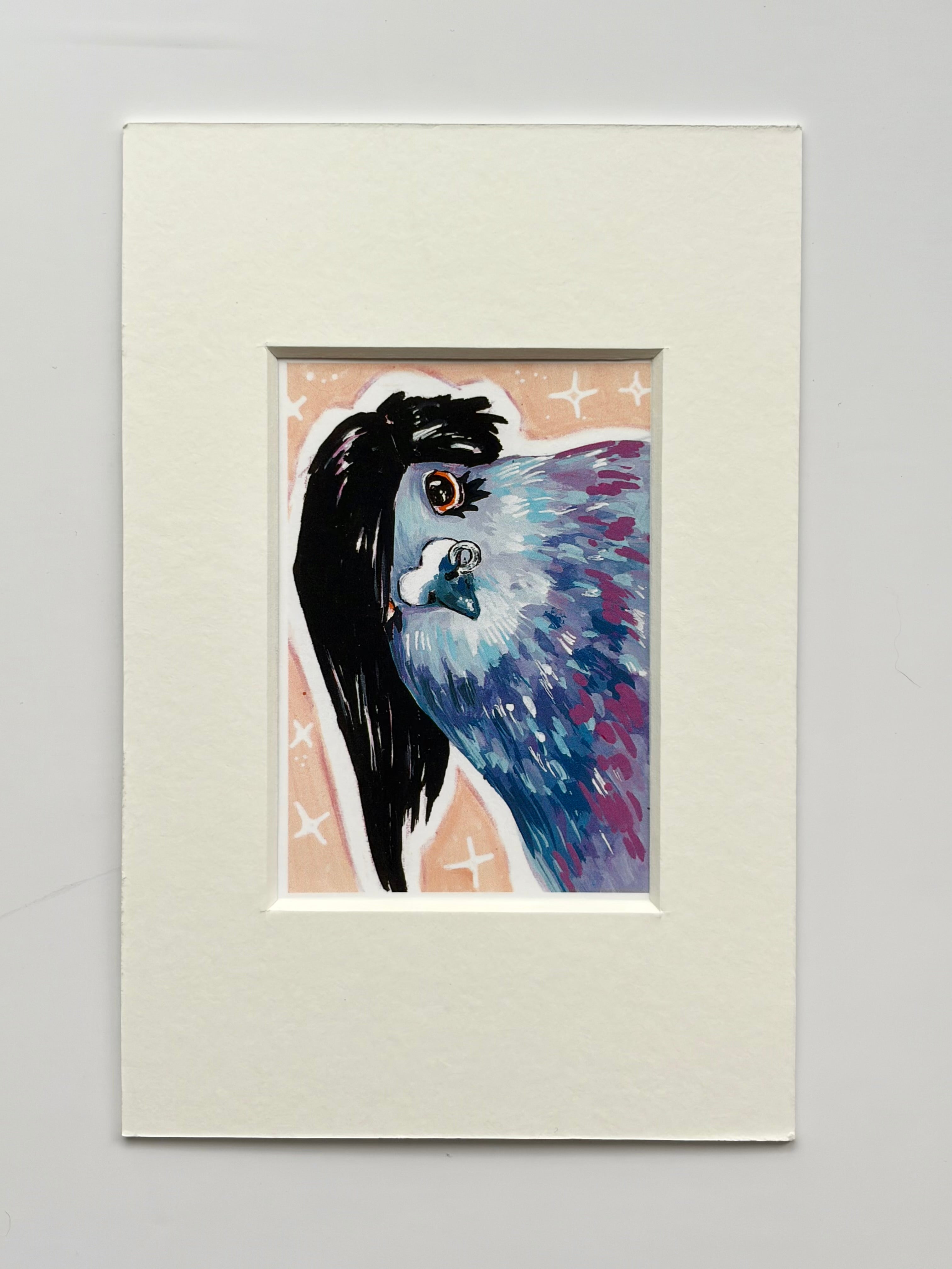 Emo Pidge No.4 | Giclée ACEO Art Print