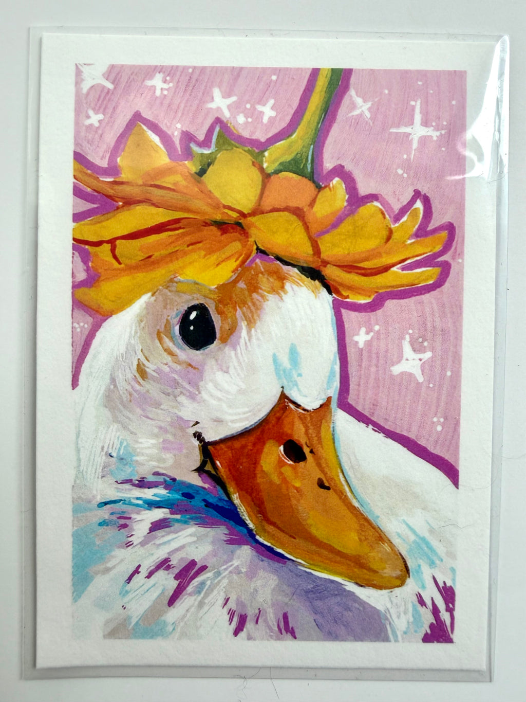 Duck Series N.4 | Giclée ACEO Art Print