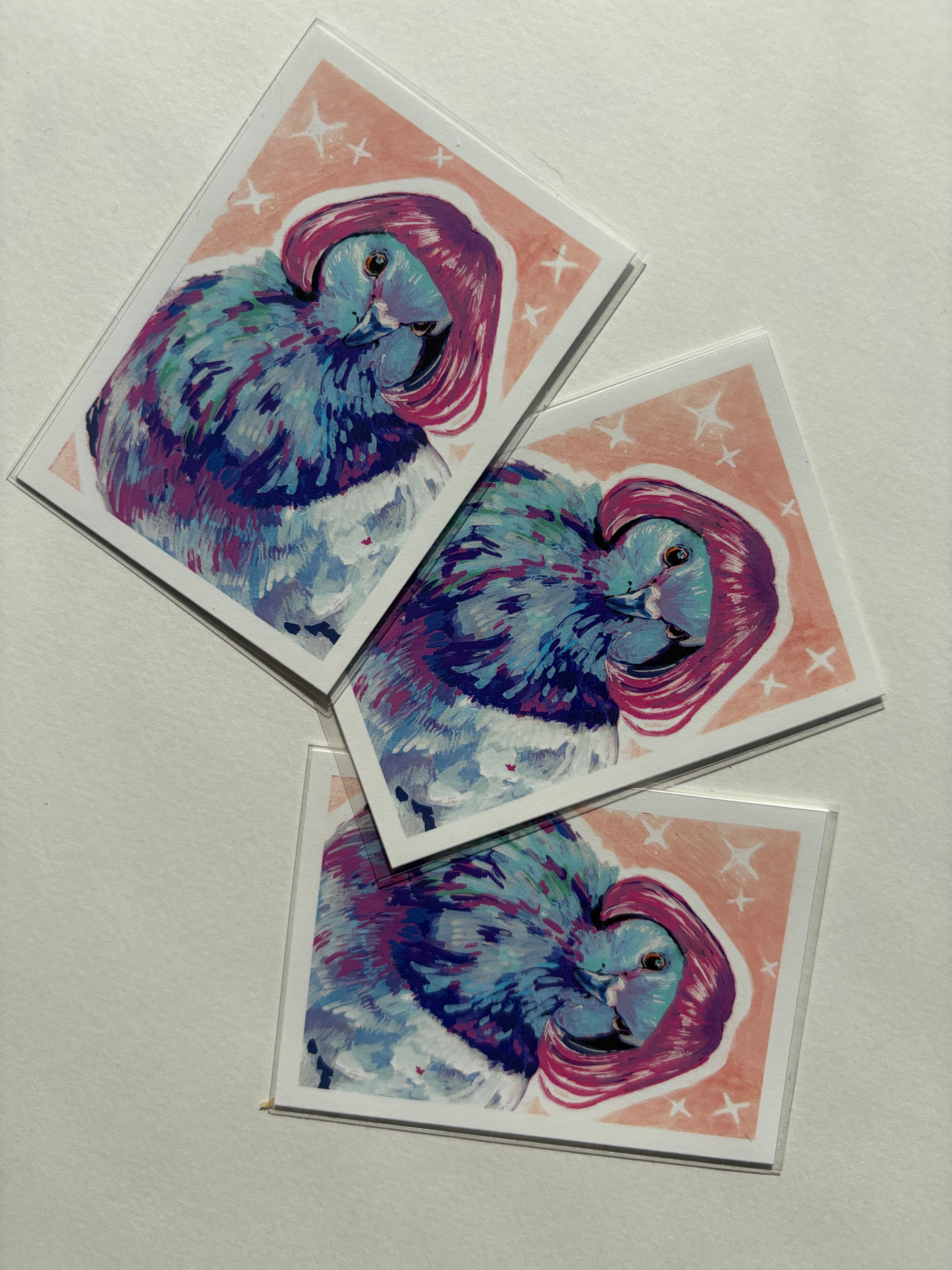Bob Pidge N.1 | Giclée ACEO Art Print